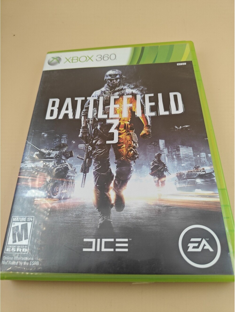 Battlefield 3 Xbox 360 Complete CIB Tested Both Discs Included